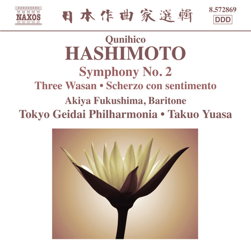Hashimoto, Q.: Symphony No. 2 / 3 Wasan / Scherzo con sentimento (Fukushima, Tokyo Geidai Philharmonia, Yuasa)