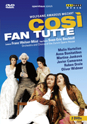 MOZART, W.A.: Cosi fan tutte (Zurich Opera, 2009) (NTSC)