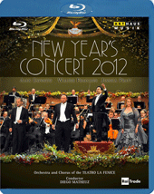 NEW YEAR'S CONCERT 2012 FROM THE TEATRO LA FENICE (Matheuz) (Blu-ray, HD)