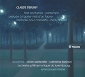 DEBUSSY, C.: Orchestral Works, Vol. 2 (Krivine) - Nocturnes / Printemps / Prelude a l'apres-midi d'un faune / Rapsodie / Danses sacree et profane