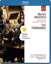 NOBEL PRIZE CONCERT 2009 - RAVEL, M. / PROKOFIEV, S. / SHOSTAKOVICH, D. (Argerich, Temirkanov) (NTSC)
