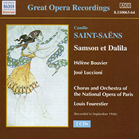SAINT-SAENS: Samson et Dalila (Paris Opera) (1946)