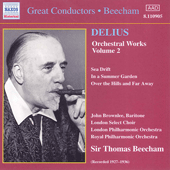 DELIUS: Orchestral Works, Vol.  2  (Beecham) (1927-1936)