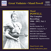 POWELL,  Maud: Complete Recordings, Vol.  1 (1904-1917)
