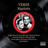 VERDI: Rigoletto (Bjorling, R. Peters, Merrill) (1956)