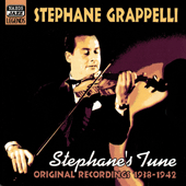 GRAPPELLI, Stephane: Stephane's Tune (1938-1942)