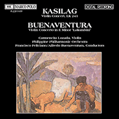 KASILAG / BUENAVENTURA: Violin Concertos