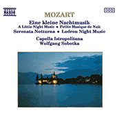 MOZART: Kleine Nachtmusik (Eine) / Serenata Notturna / Divertimento No. 10