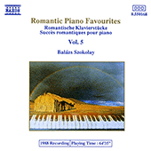 ROMANTIC PIANO FAVOURITES, Vol.  5