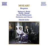 MOZART, W.A.: Requiem (Hajossyova, Horska, Kundlak, Mikulas, Kosler)