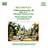 BEETHOVEN: Violin Sonatas Nos. 6-8