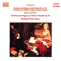 LISZT /  BRAHMS: Piano Variations