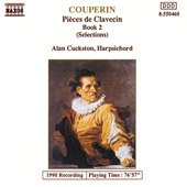 COUPERIN, F.: Suites for Harpsichord Nos. 6, 8 and 11