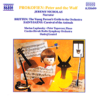 PROKOFIEV: Peter and the Wolf / SAINT-SAENS: Carnival of the Animals