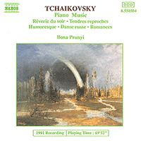 TCHAIKOVSKY: Piano Music (Prunyi)