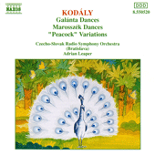 KODALY: Galanta Dances / Marosszek Dances / The Peacock