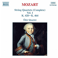 MOZART: String Quartets, K. 464 and K. 428