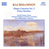 RACHMANINOV: Piano Concerto No. 3 / Prince Rostislav