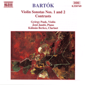 BARTOK: Violin Sonatas Nos. 1 and 2 / Contrasts