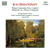 RACHMANINOV: Piano Concertos Nos. 1 and 4