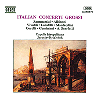 ITALIAN CONCERTI GROSSI (Capella Istropolitana, Krcek)