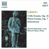 GRIEG: Cello Sonata, Op. 36 / Piano Sonata, Op. 7