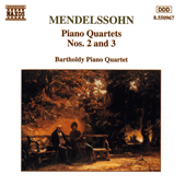 MENDELSSOHN: Piano Quartets Nos. 2 and 3
