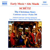 SCHUTZ: Christmas Story / Cantiones Sacrae