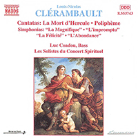 CLERAMBAULT: Cantatas and Simphonias