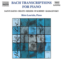 BACH TRANSCRIPTIONS FOR PIANO