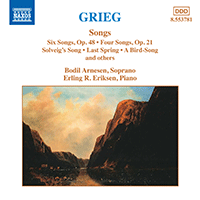 GRIEG: Songs