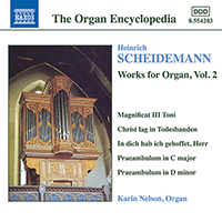 SCHEIDEMANN, H.: Organ Works, Vol. 2 (Nelson)