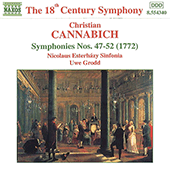 CANNABICH: Symphonies Nos. 47 - 52