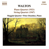 WALTON: String Quartet / Piano Quartet