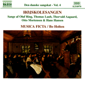 Den danske sangskat (Treasure of Danish Songs), Vol. 4 - Hojskolesangen (School Songs)