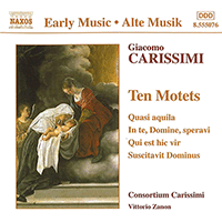 CARISSIMI: 10 Motets