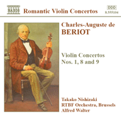 BERIOT, C.A. de: Violin Concertos Nos. 1, 8 and 9
