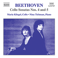 BEETHOVEN: Cello Sonatas Nos. 4 and 5, Op. 102
