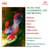 Music for Saxophone and Orchestra