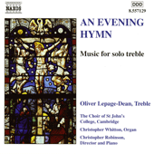 LEPAGE-DEAN, Oliver: Evening Hymn (An) - Music for Solo Treble