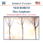 ROREM, N.: Symphonies Nos. 1-3 (Bournemouth Symphony, Serebrier)