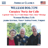 BOLCOM: Works for Cello (Complete)