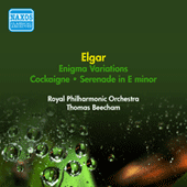 ELGAR, E.: Enigma Variations / Cockaigne / Serenade in E minor (Royal Philharmonic, Beecham) (1954)