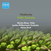 TCHAIKOVSKY, P.I.: Violin Concerto (Elman, London Philharmonic, Boult) (1954)