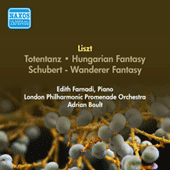LISZT, F.: Totentanz / Hungarian Fantasy / Schubert - Wanderer Fantasy (Farnadi, London Philharmonic Promenade Orchestra, Boult) (1955-1956)