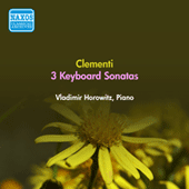 CLEMENTI, M.: Piano Sonatas (Horowitz) (1955)