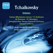 TCHAIKOVSKY, P.I.: Iolanta (Leningrad Maly Theatre, Grikurov) (1956)