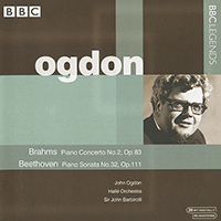 BRAHMS, J.: Piano Concerto No. 2 / BEETHOVEN, L. van: Piano Sonata No. 32 (Ogdon, Halle Orchestra, Barbirolli) (1963, 1966)