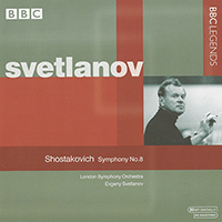 SHOSTAKOVICH, D.: Symphony No. 8 (London Symphony, Svetlanov) (1979)