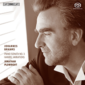 BRAHMS, J.: Piano Sonata No. 3 / 25 Variations and Fugue on a Theme by Handel (Plowright)